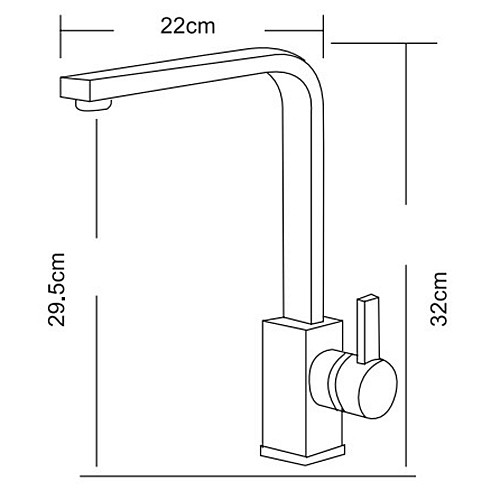 C994 方形廚房龍頭-2