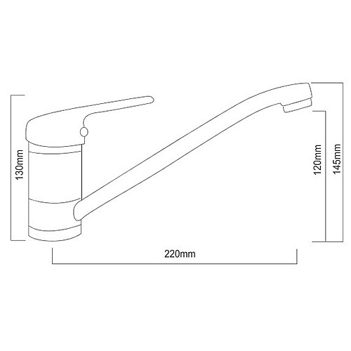 YS1013A 不銹鋼廚房龍頭-2