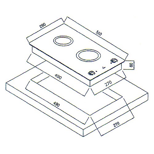 RAFU 雙口電陶爐RF-102/220V-2