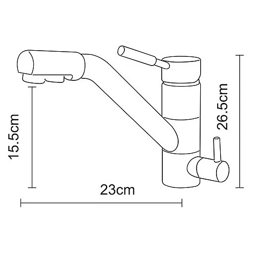 C-735廚房附淨水器出水龍頭-2