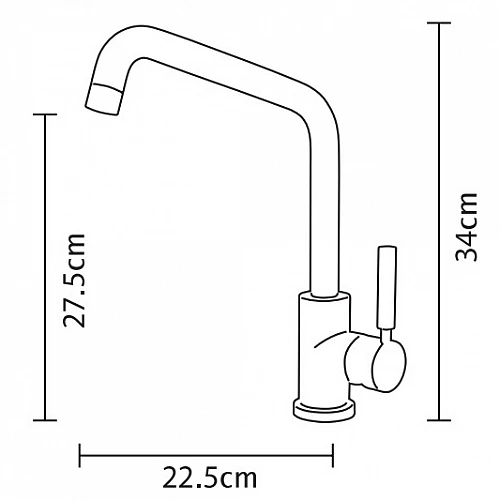 11300廚房單槍冷熱水龍頭-2