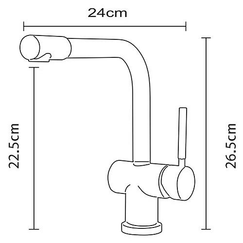 10164廚房單槍冷熱水龍頭-2