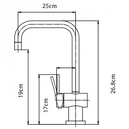 10163廚房單槍冷熱水龍頭-2