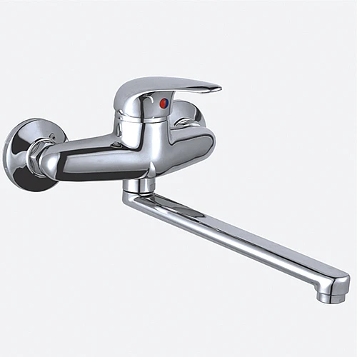 KS376廚房冷熱水壁式龍頭-1