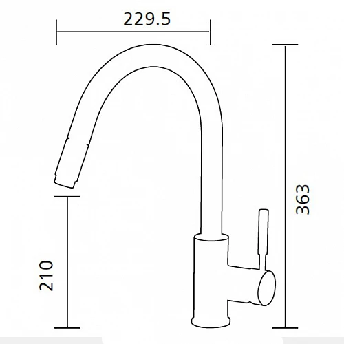 80196 不銹鋼伸縮龍頭-2