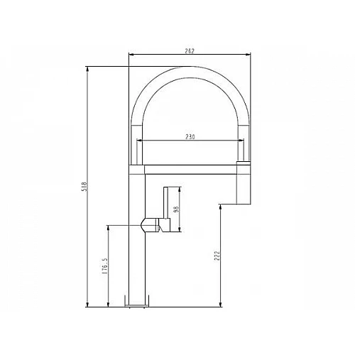 C-1913(黑)不銹鋼造型龍頭-2