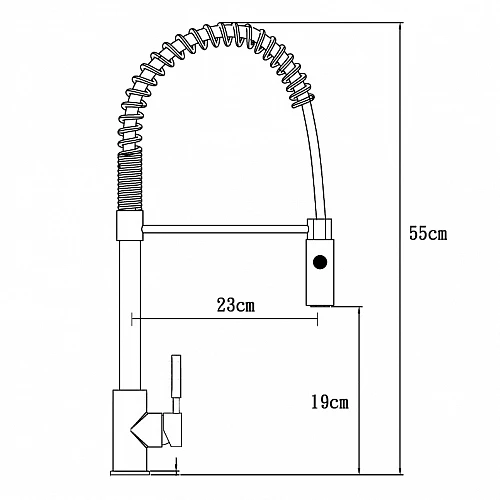 C-1911不銹鋼廚房龍頭-2