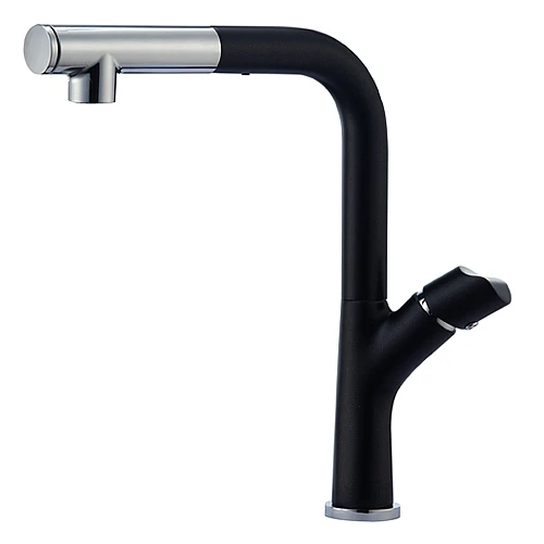 ART-60393CB (金屬黑) 廚房伸縮龍頭-1