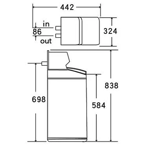 615ECM 微電腦中央軟水系統-1