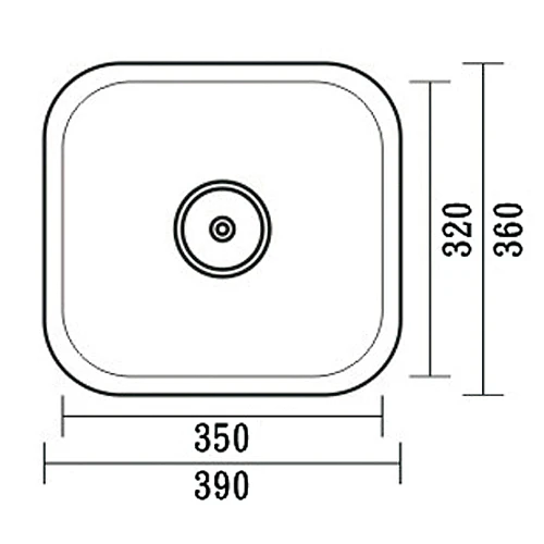 K-3936不銹鋼單水槽-2