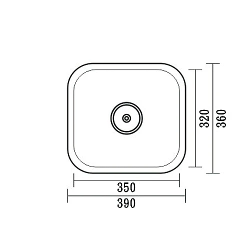 K-3936不銹鋼單水槽-0