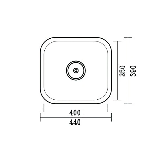K-4439不銹鋼單水槽-0