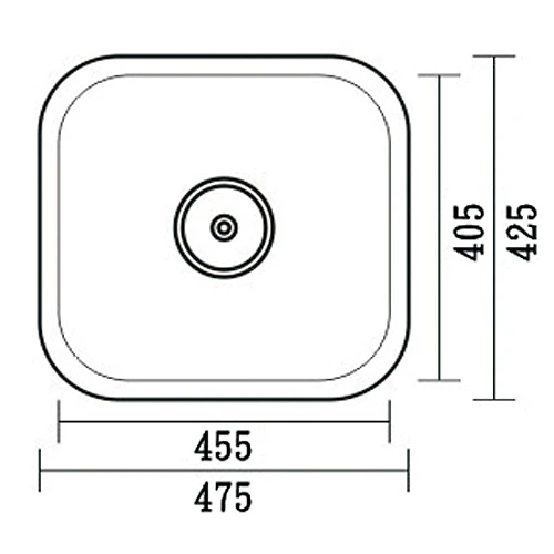 K-4843不銹鋼單水槽-0