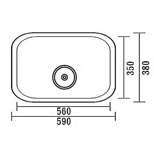K-5938不銹鋼水槽(可搭配50檯面深使用)-2
