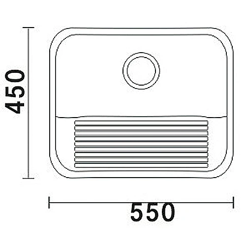 K-5545不銹鋼洗衣槽-2