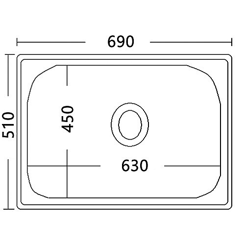 SE-102右掛籃/不銹鋼水槽-2