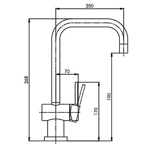10163P-LF 無鉛認證廚房冷熱龍頭-1