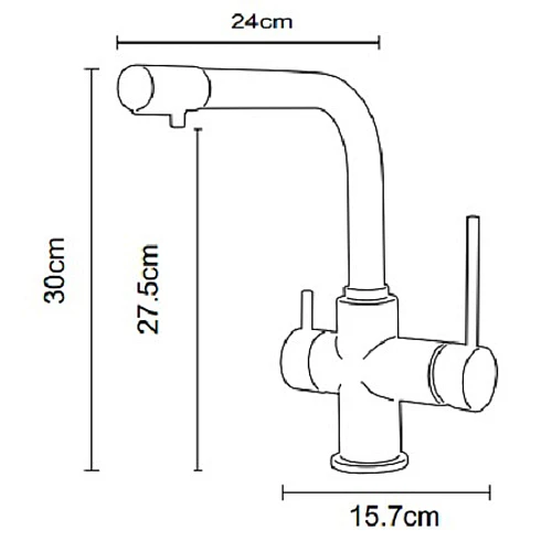 11313P-LF 無鉛認證附RO出水廚房龍頭-1