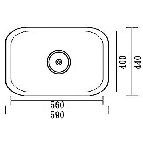 K-5944不銹鋼水槽(有溢水孔)-0