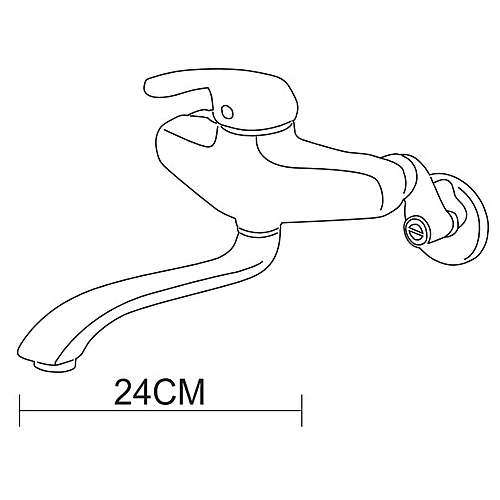 KWM-02廚房冷熱水壁式龍頭-2
