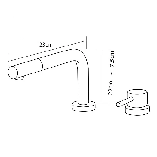 K-001 二件式廚房伸縮龍頭-2