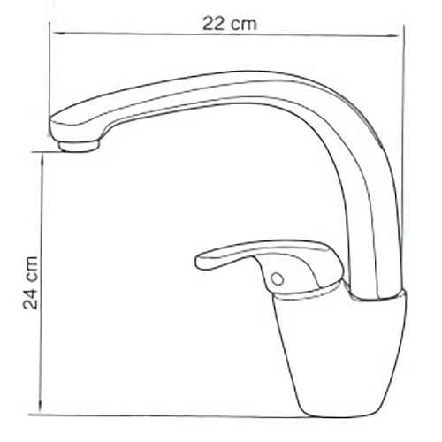 KS329廚房單槍冷熱水龍頭-2