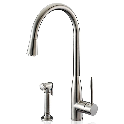 AB50-3178BN美國無鉛廚房二件式伸縮龍頭-1