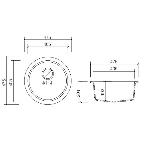 HS-450 壓克力人造石水槽-2
