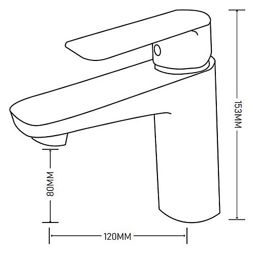10753BK面盆單孔龍頭-2
